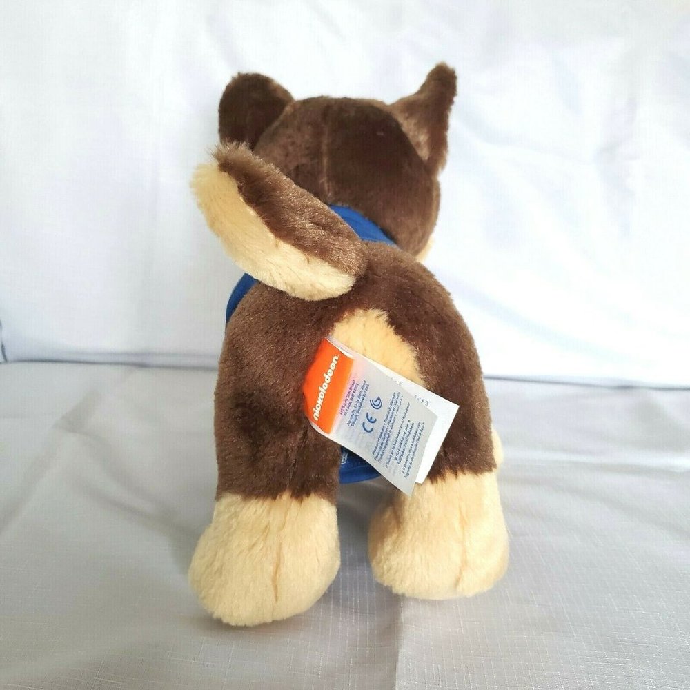 Build a Bear Paw Patrol CHASE Plush Stuffed Animal BABW Police Dog Sings HBD - Picture 3 of 5